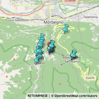 Mappa SP per Bema, 23010 Bema SO, Italia (1.04211)