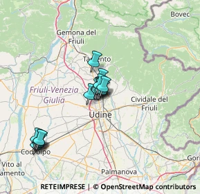 Mappa Via Centrale, 33010 Cavalicco UD, Italia (11.32063)