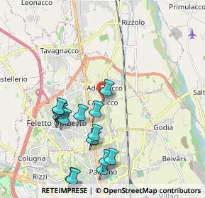 Mappa Via Centrale, 33010 Cavalicco UD, Italia (2.13067)