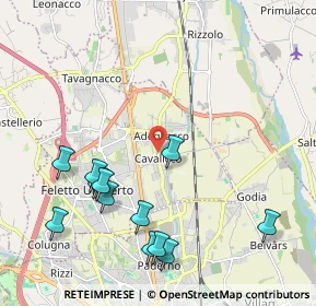 Mappa Via Centrale, 33010 Cavalicco UD, Italia (2.32833)