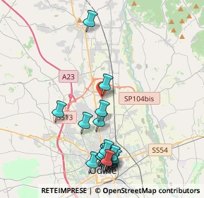 Mappa Via Centrale, 33010 Cavalicco UD, Italia (4.52158)