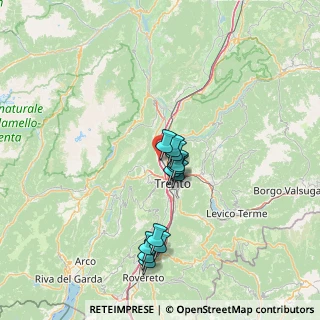 Mappa Via Innsbruck, 38100 Trento TN, Italia (11.76167)