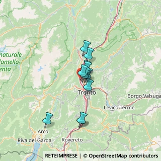 Mappa Via Innsbruck, 38100 Trento TN, Italia (8.82091)
