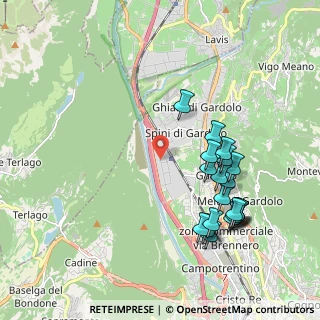 Mappa Via Innsbruck, 38100 Trento TN, Italia (2.0945)