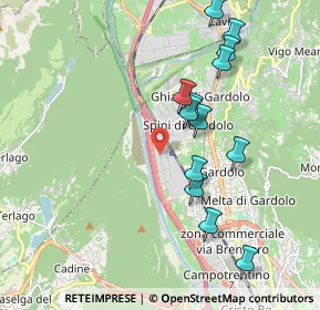 Mappa Via Innsbruck, 38100 Trento TN, Italia (1.91385)