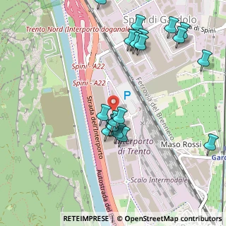 Mappa Via Innsbruck, 38100 Trento TN, Italia (0.5525)