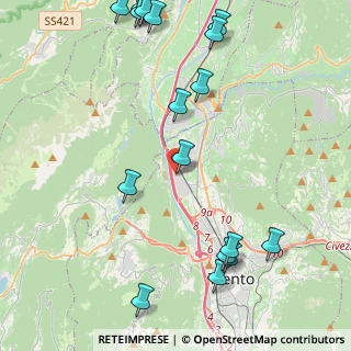 Mappa Via Innsbruck, 38100 Trento TN, Italia (5.82)