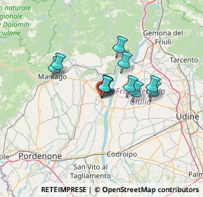 Mappa Piazza S. Rocco, 33097 Spilimbergo PN, Italia (9.15727)