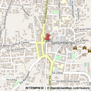 Mappa Piazza San Rocco, 1, 33097 Spilimbergo, Pordenone (Friuli-Venezia Giulia)