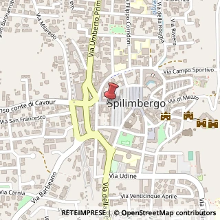 Mappa Corso Roma, 28, 33097 Spilimbergo, Pordenone (Friuli-Venezia Giulia)