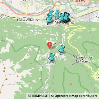 Mappa Via Dosso, 23010 Rasura SO, Italia (2.37)
