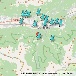 Mappa Via Dosso, 23010 Rasura SO, Italia (3.95133)