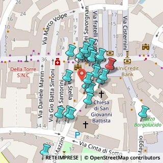 Mappa Via Giuseppe Garibaldi, 33095 Spilimbergo PN, Italia (0.02)
