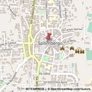 Mappa Via Savorgnan, 4, 33097 Spilimbergo, Pordenone (Friuli-Venezia Giulia)