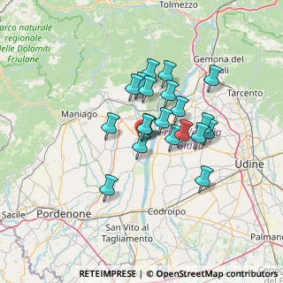 Mappa Via Santorini, 33097 Spilimbergo PN, Italia (10.3195)