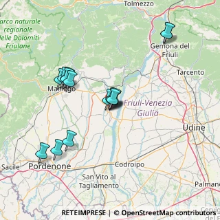 Mappa Via Santorini, 33097 Spilimbergo PN, Italia (13.60267)