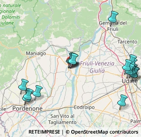 Mappa 33090 Spilimbergo PN, Italia (19.48118)
