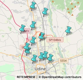 Mappa Via S. Bernardo, 33010 Feletto Umberto UD, Italia (3.74)