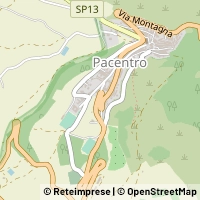 지도 Pacentro