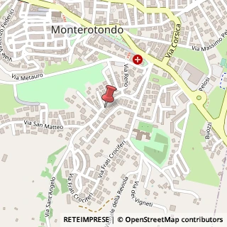 Mappa Via San Matteo, 27, 00015 Monterotondo, Roma (Lazio)