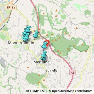 Mappa Via Enrico Fermi, 00013 Mentana RM, Italia (1.94833)