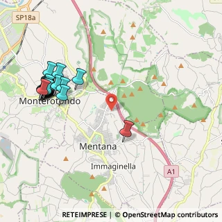 Mappa Via Enrico Fermi, 00013 Mentana RM, Italia (2.619)