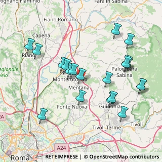 Mappa Via Enrico Fermi, 00013 Mentana RM, Italia (8.783)