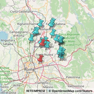 Mappa Via Enrico Fermi, 00013 Mentana RM, Italia (10.424)