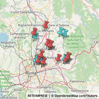 Mappa Via Enrico Fermi, 00013 Mentana RM, Italia (12.0905)