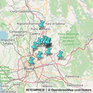 Mappa Via Enrico Fermi, 00013 Mentana RM, Italia (7.01571)