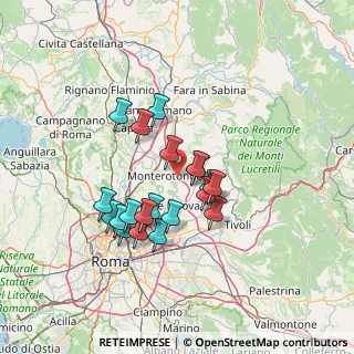 Mappa Via Enrico Fermi, 00013 Mentana RM, Italia (12.386)