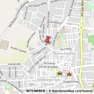 Mappa Via delle Rose, 4, 66050 San Salvo, Chieti (Abruzzo)