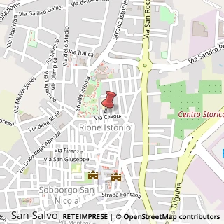 Mappa Vico V Cavour, 2, 66050 San Salvo, Chieti (Abruzzo)
