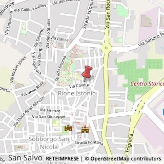 Mappa Via Enrico Toti, 1, 66050 San Salvo, Chieti (Abruzzo)