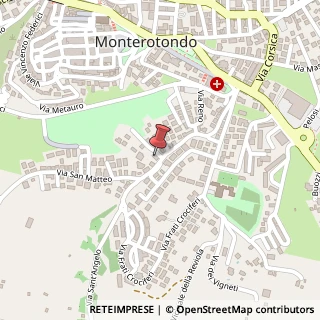 Mappa Via San Matteo, 62, 00015 Monterotondo, Roma (Lazio)