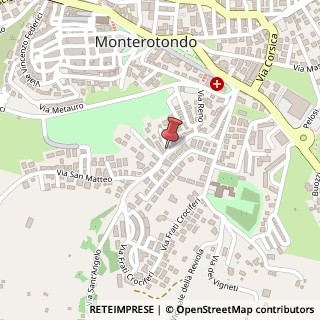 Mappa Via San Matteo, 52/A, 00015 Monterotondo, Roma (Lazio)