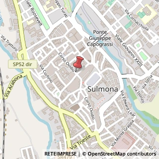 Mappa Corso Ovidio,  201, 67039 Sulmona, L'Aquila (Abruzzo)