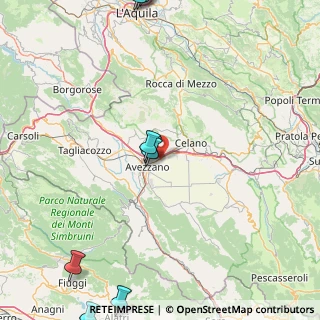 Mappa Via Giovanni Verrazzano, 67051 Avezzano AQ, Italia (29.36909)