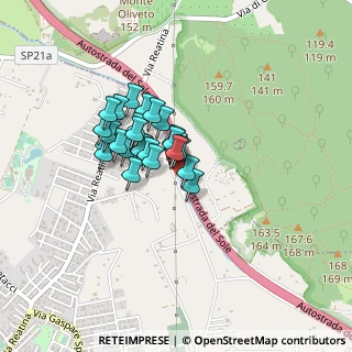 Mappa Via Gattaceca, 00013 Mentana RM, Italia (0.2963)
