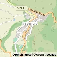 Mapa Pacentro