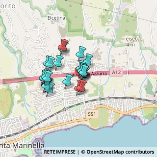Mappa Via Lazio, 00058 Santa Marinella RM, Italia (0.28846)