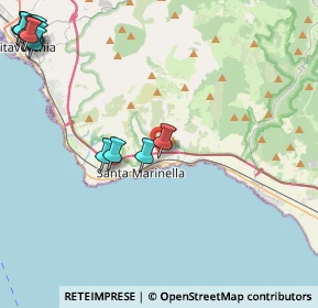 Mappa Via dei Fiori, 00058 Santa Marinella RM, Italia (6.43417)