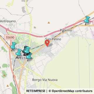 Mappa Via Elia Micangeli, 67051 Avezzano AQ, Italia (2.67909)