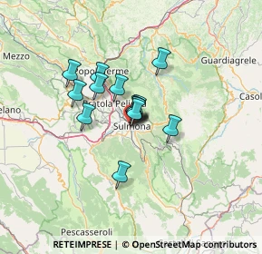 Mappa Via Cesare Battisti, 67039 Sulmona AQ, Italia (8.58357)