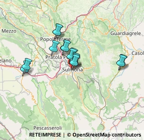 Mappa Via Cesare Battisti, 67039 Sulmona AQ, Italia (10.92571)