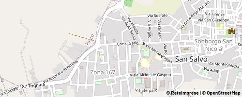 Mappa San Salvo