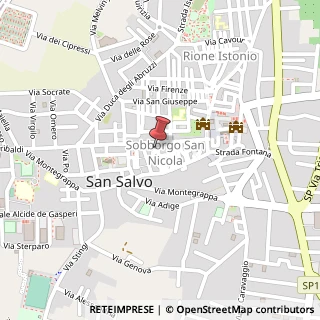 Mappa Piazza Europa, 27, 66050 San Salvo, Chieti (Abruzzo)