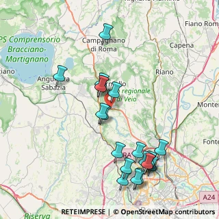 Mappa Via Monte dell'Ara, 00060 Formello RM, Italia (9.0835)