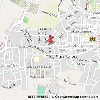 Mappa Corso garibaldi 87, 66050 San Salvo, Chieti (Abruzzo)