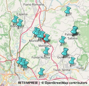 Mappa Mozart, 00013 Mentana RM, Italia (8.7495)